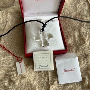 Baccarat cross 14” choker